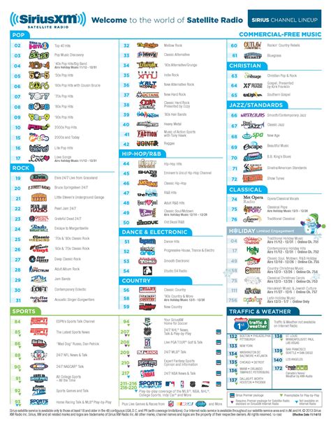 sirius xm football schedule